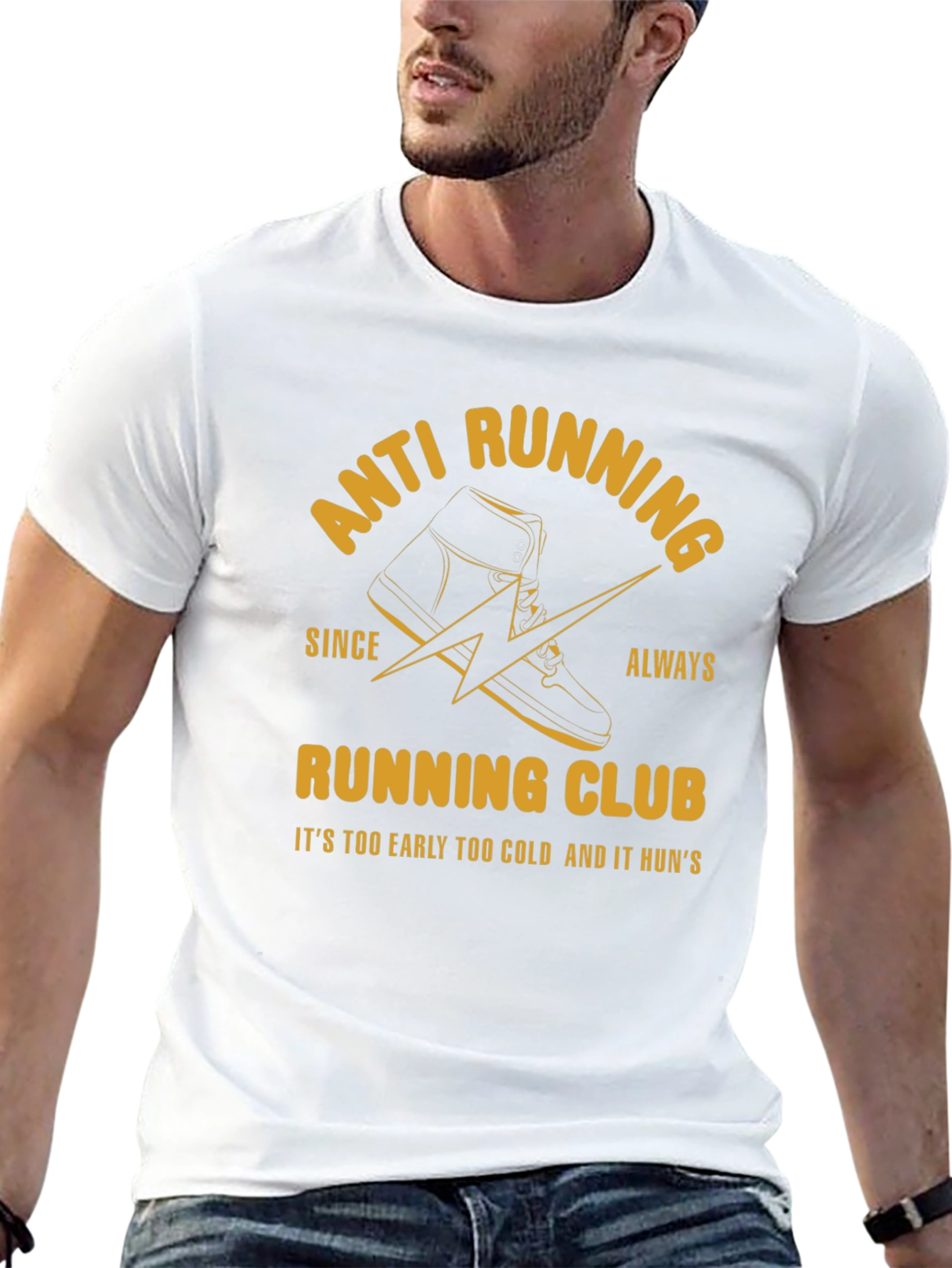 Anti Running Club Graphic T-Shirt