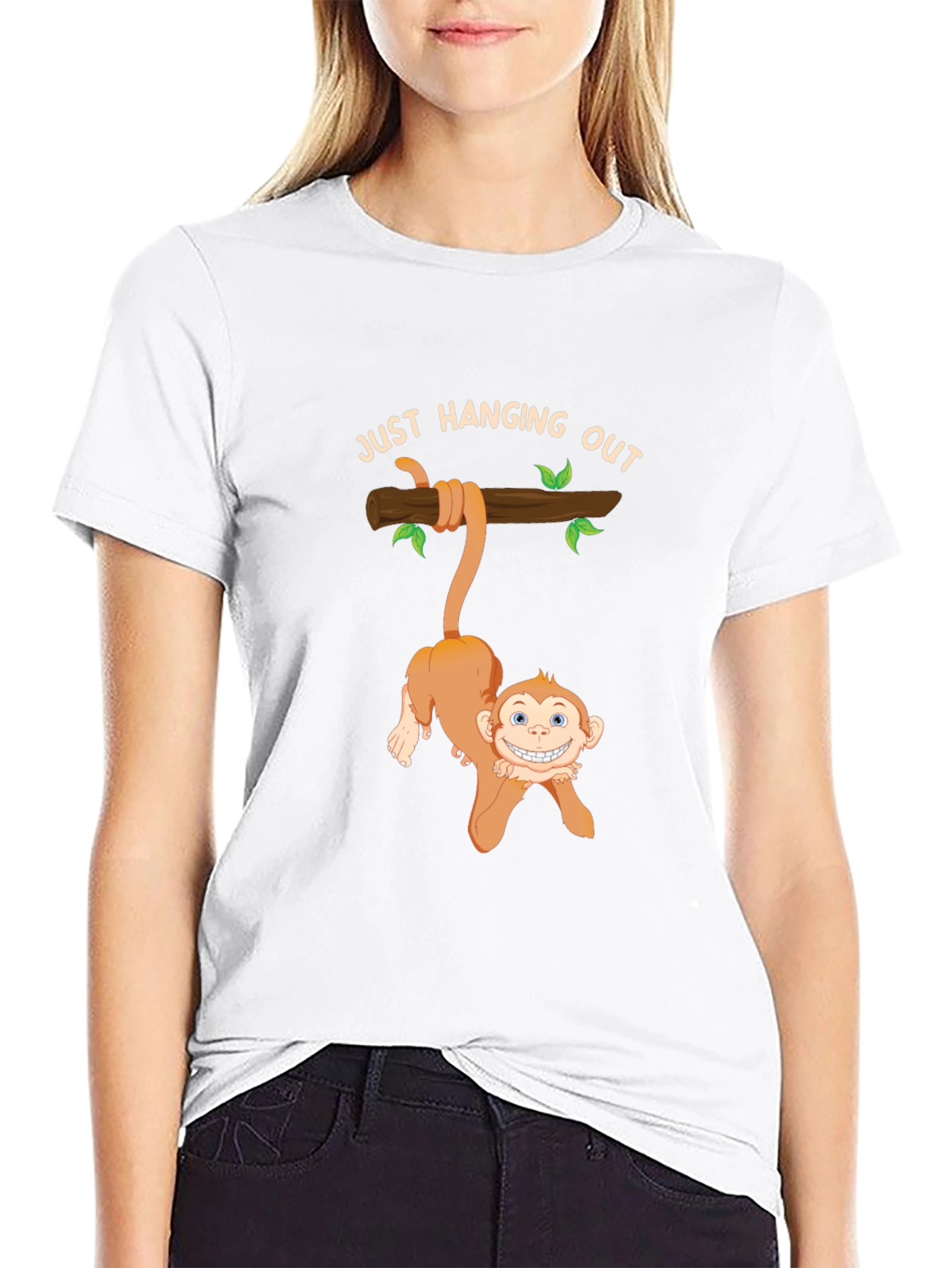 Just Hanging Out Monkey T-Shirt