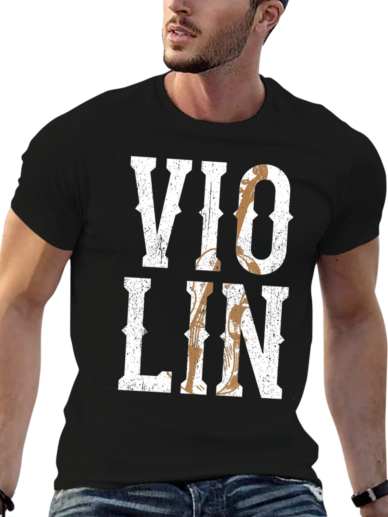 Violin T-Shirt - Musical Instrument Tee