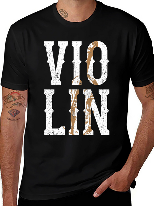 Violin T-Shirt - Musical Instrument Tee