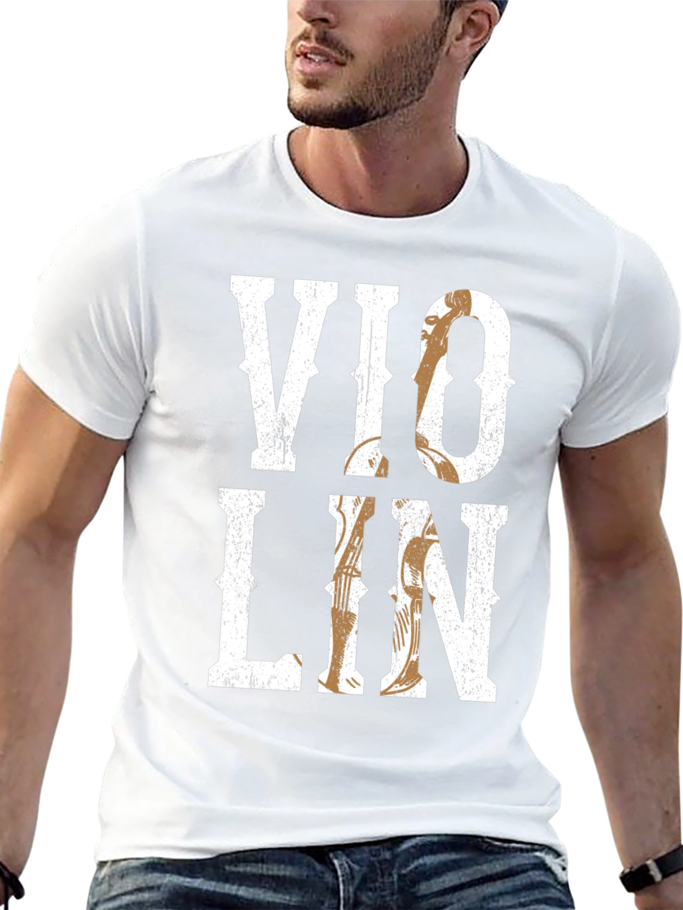Violin T-Shirt - Musical Instrument Tee