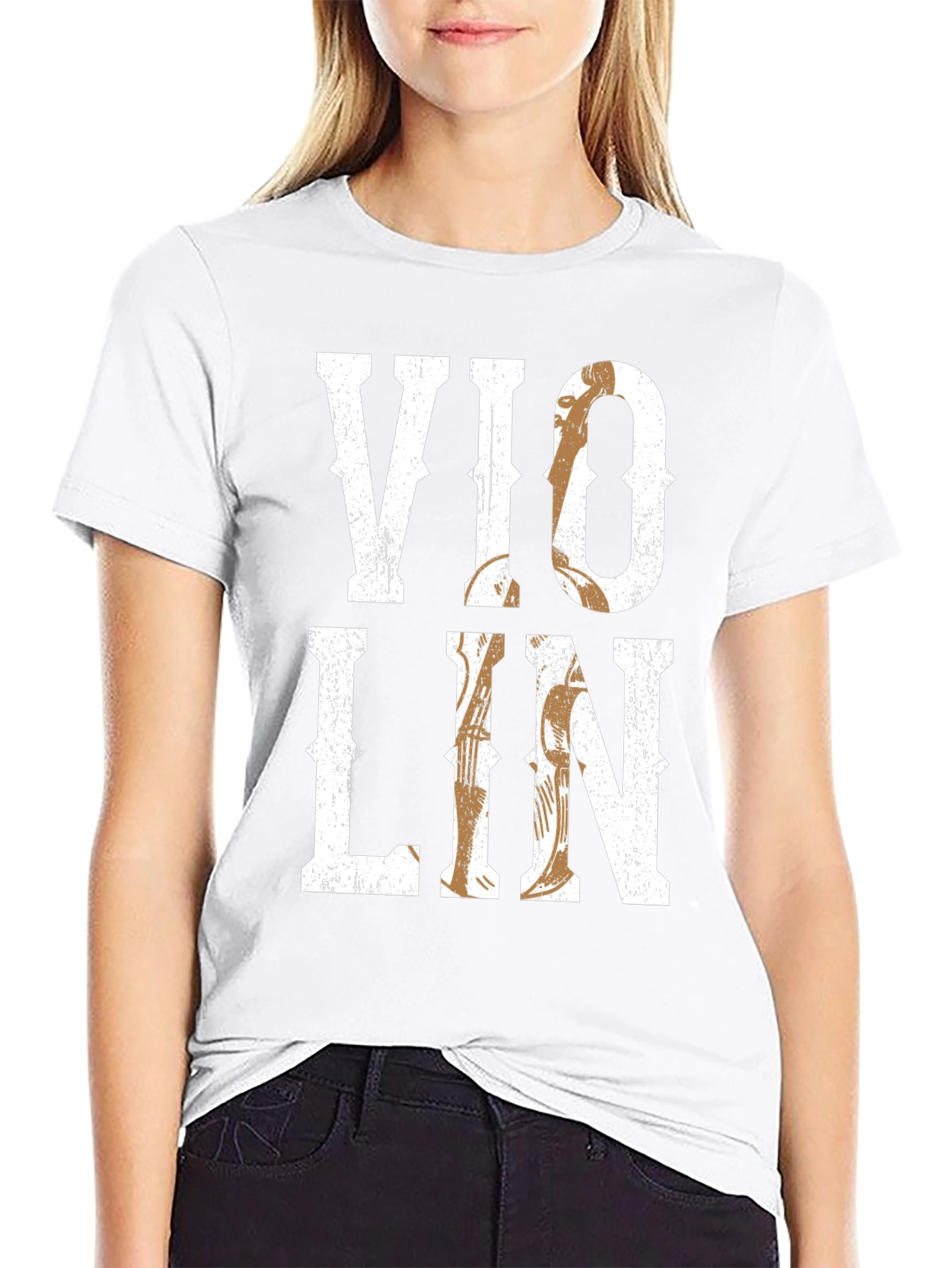 Violin T-Shirt - Musical Instrument Tee