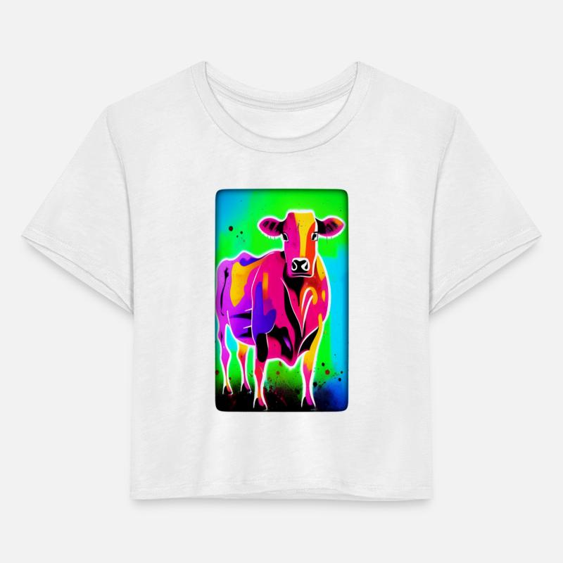 Abstract Cattle, digital painting