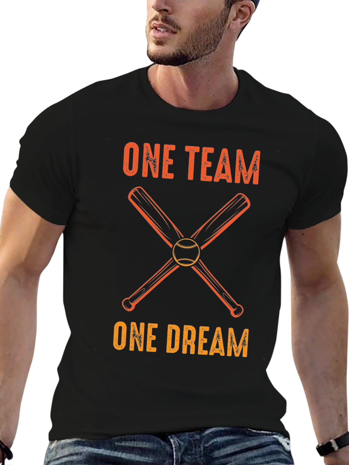 One Team One Dream Baseball Graphic Tee