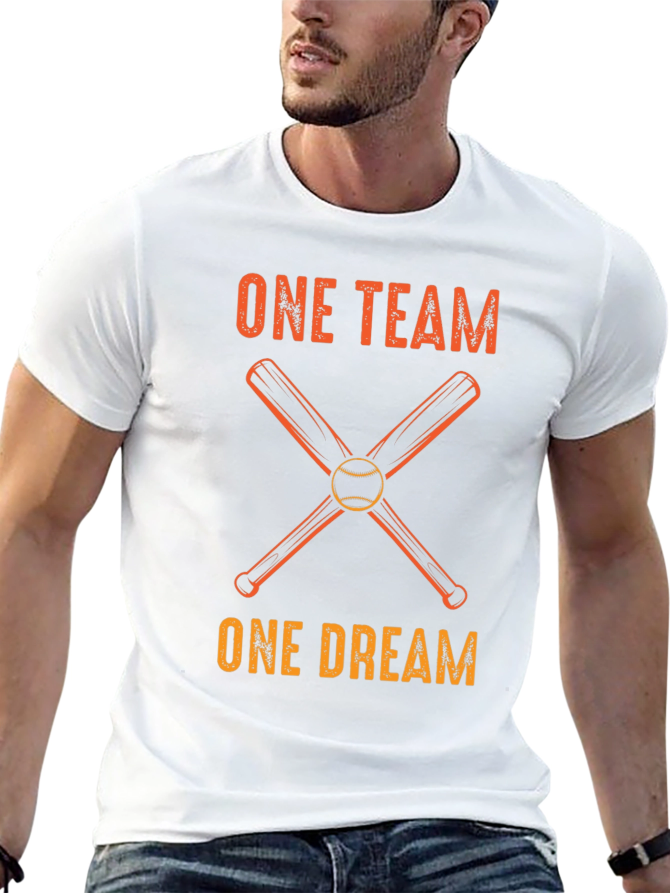 One Team One Dream Baseball Graphic Tee