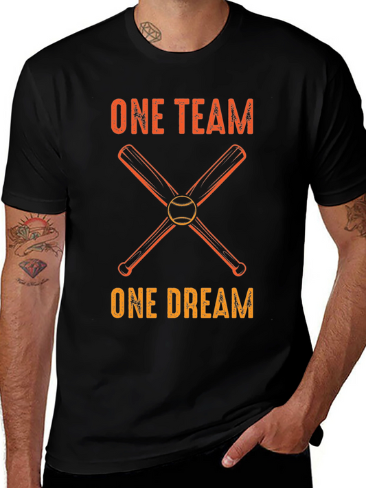 One Team One Dream Baseball Graphic Tee
