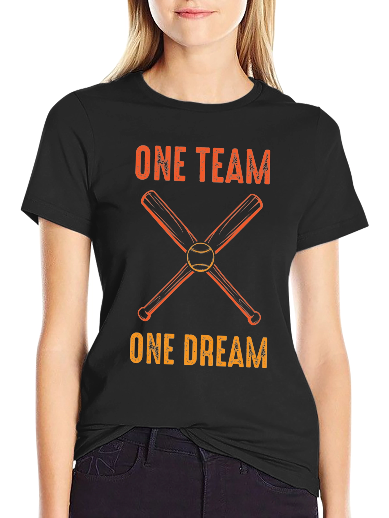One Team One Dream Baseball Graphic Tee