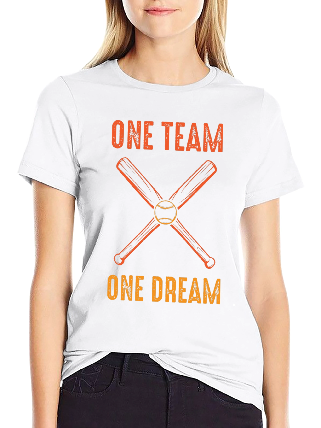 One Team One Dream Baseball Graphic Tee