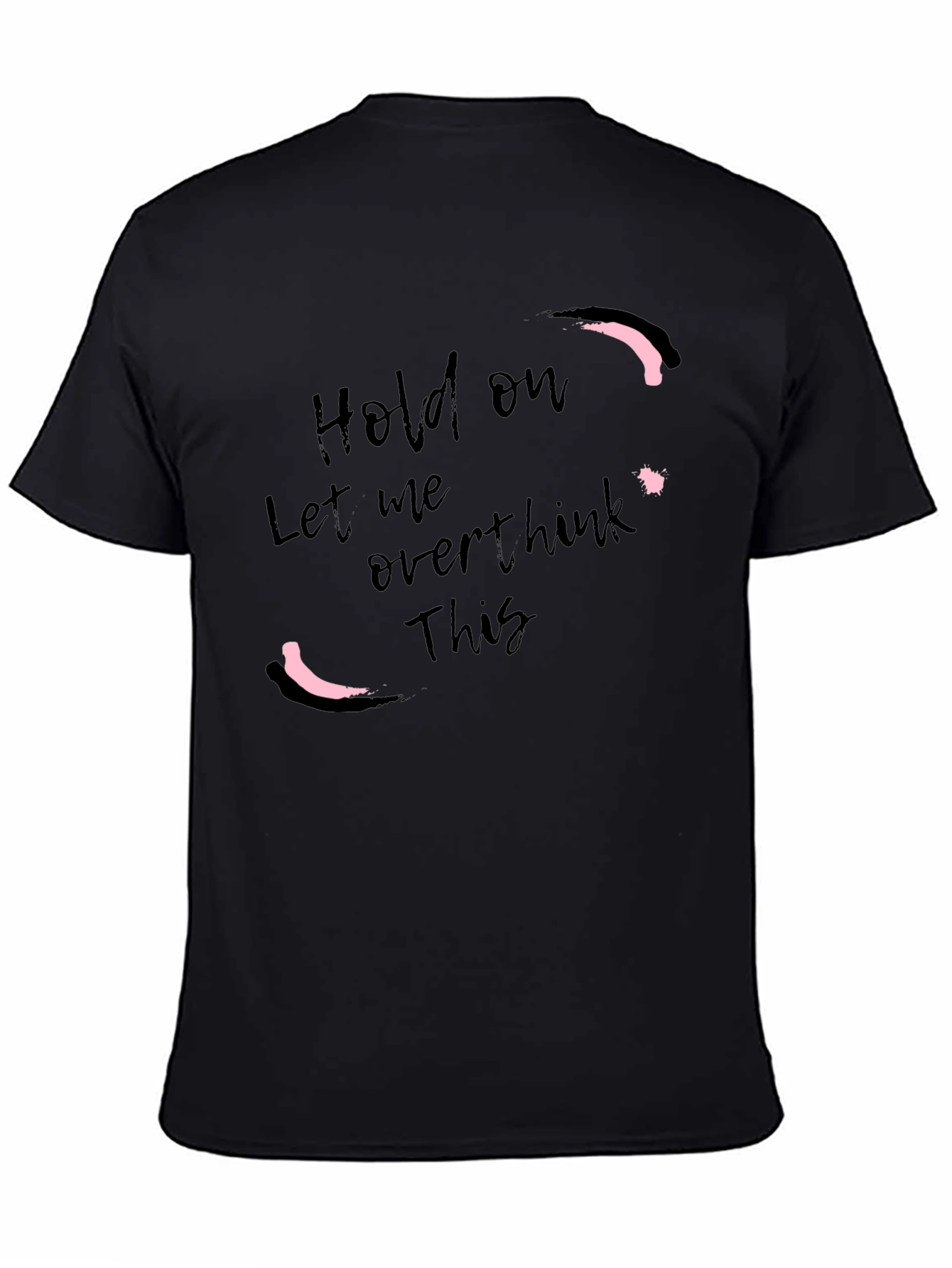 Overthinker Black T-Shirt