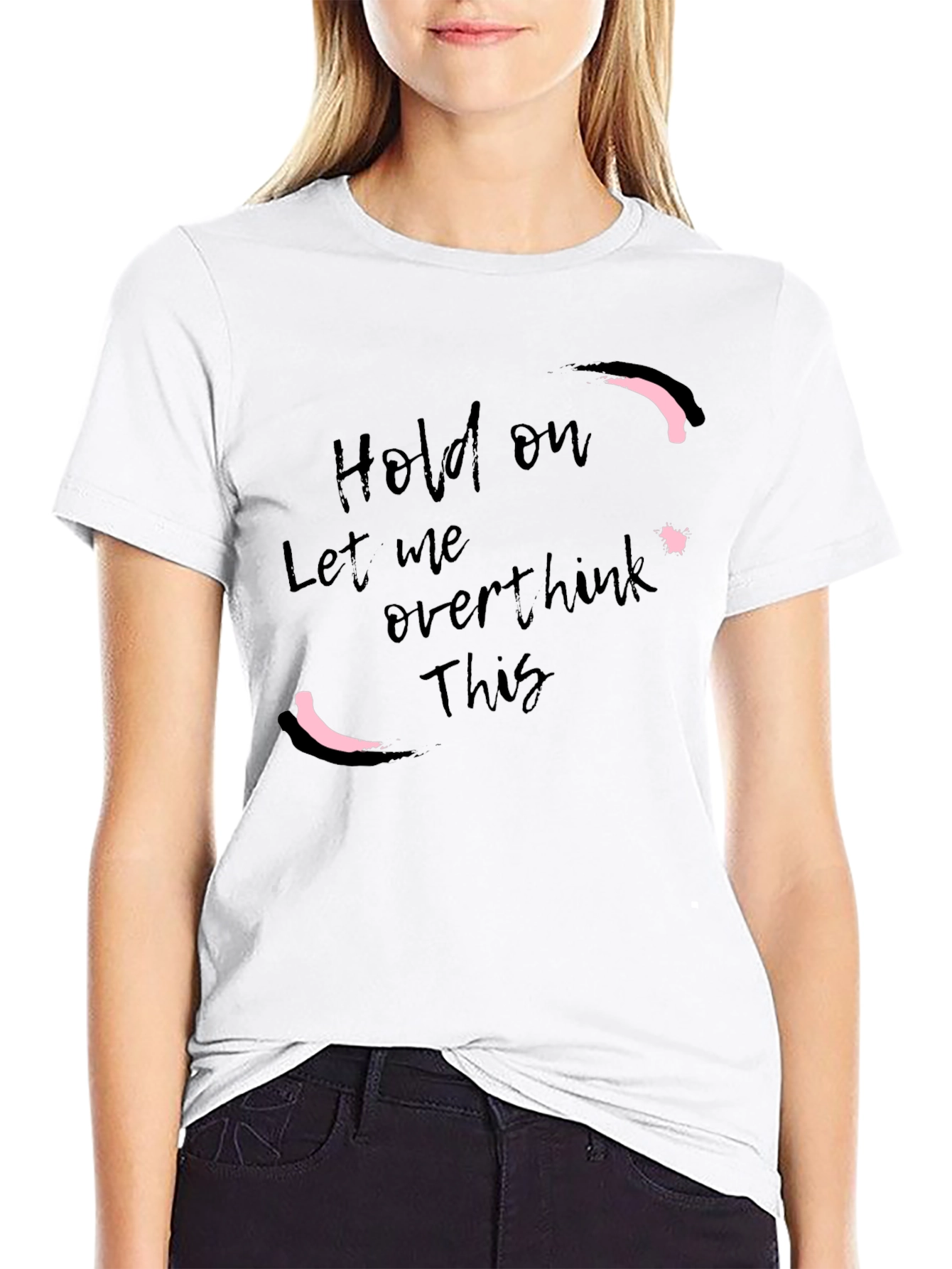Overthinker Black T-Shirt