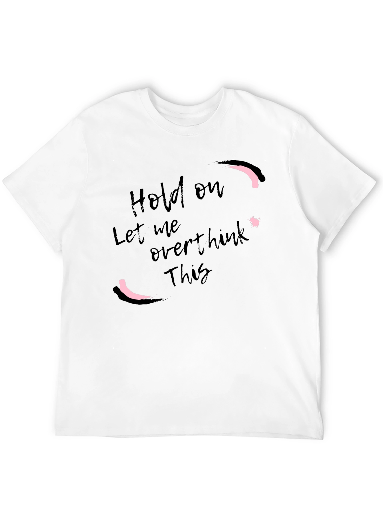 Overthinker Black T-Shirt