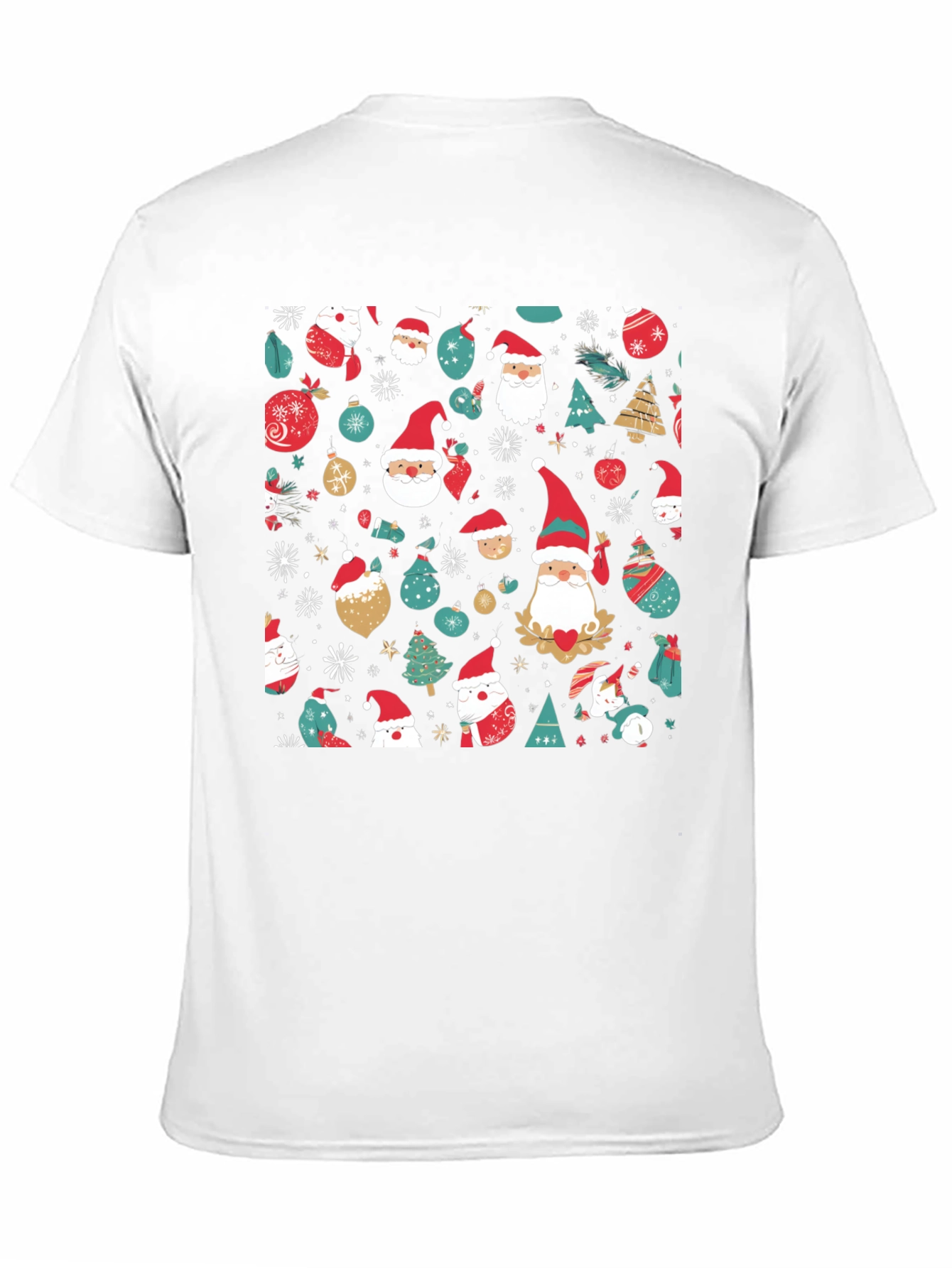 Festive Christmas Pattern T-Shirt