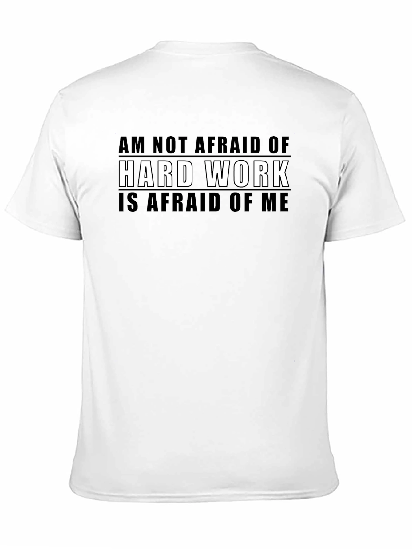 Hard Work T-Shirt -  Motivational Graphic Tee