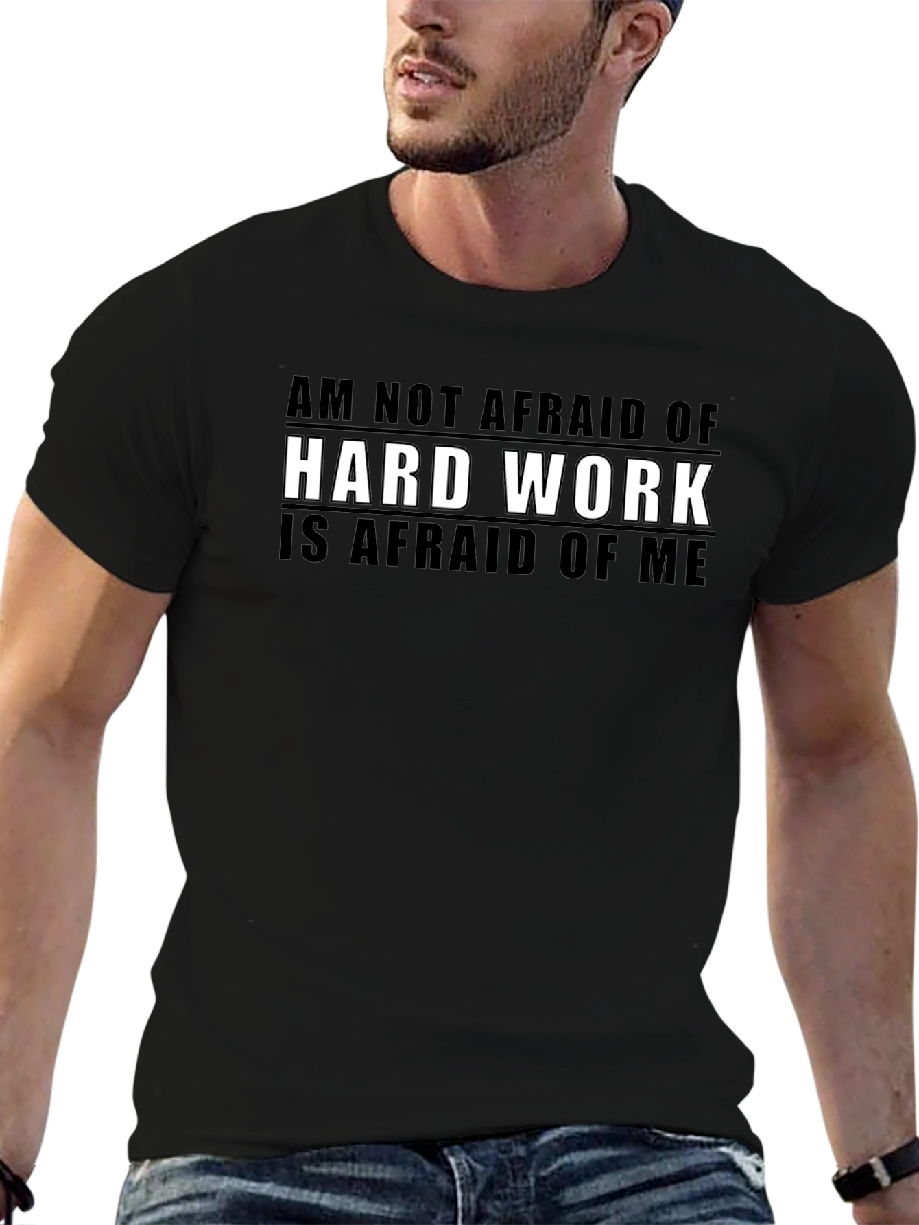 Hard Work T-Shirt -  Motivational Graphic Tee
