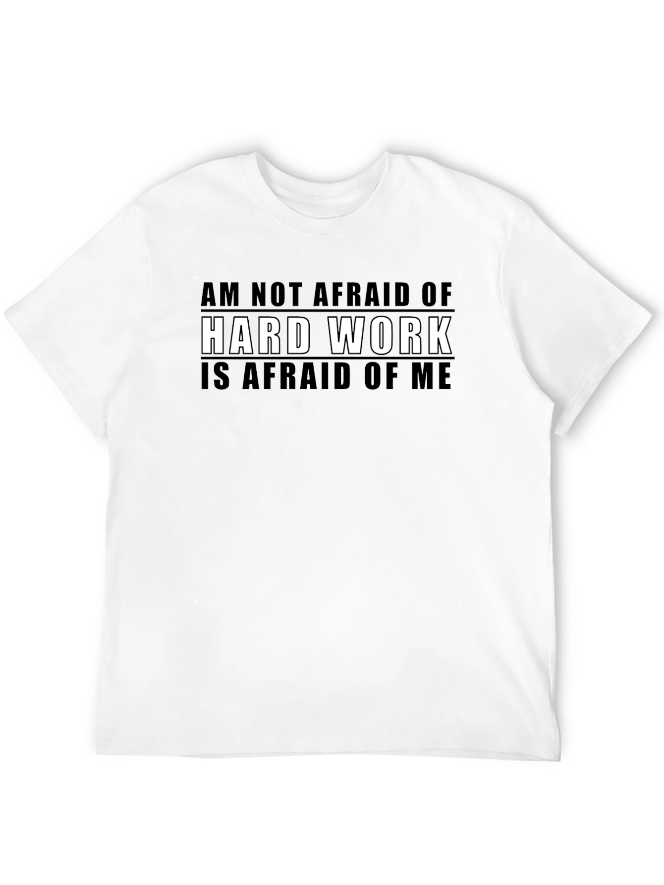 Hard Work T-Shirt -  Motivational Graphic Tee