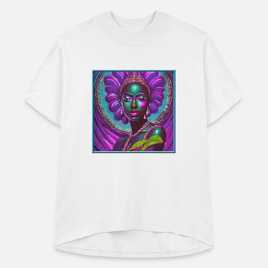 African Goddess Violet Nurturing Me - 1