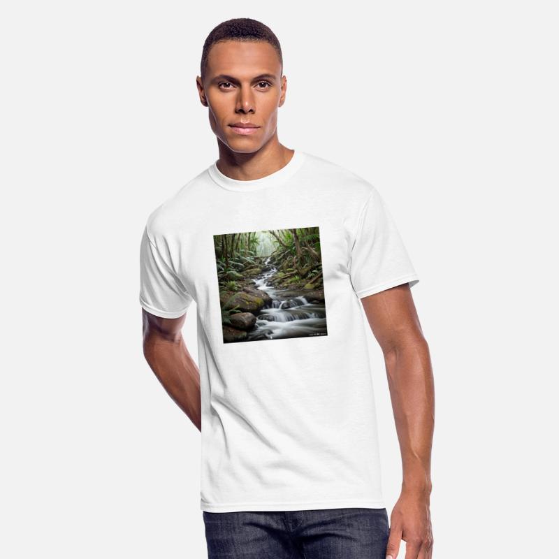 AI Australian Forest Stream