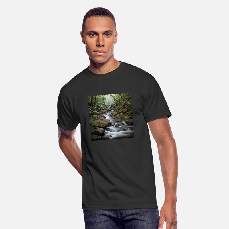 AI Australian Forest Stream