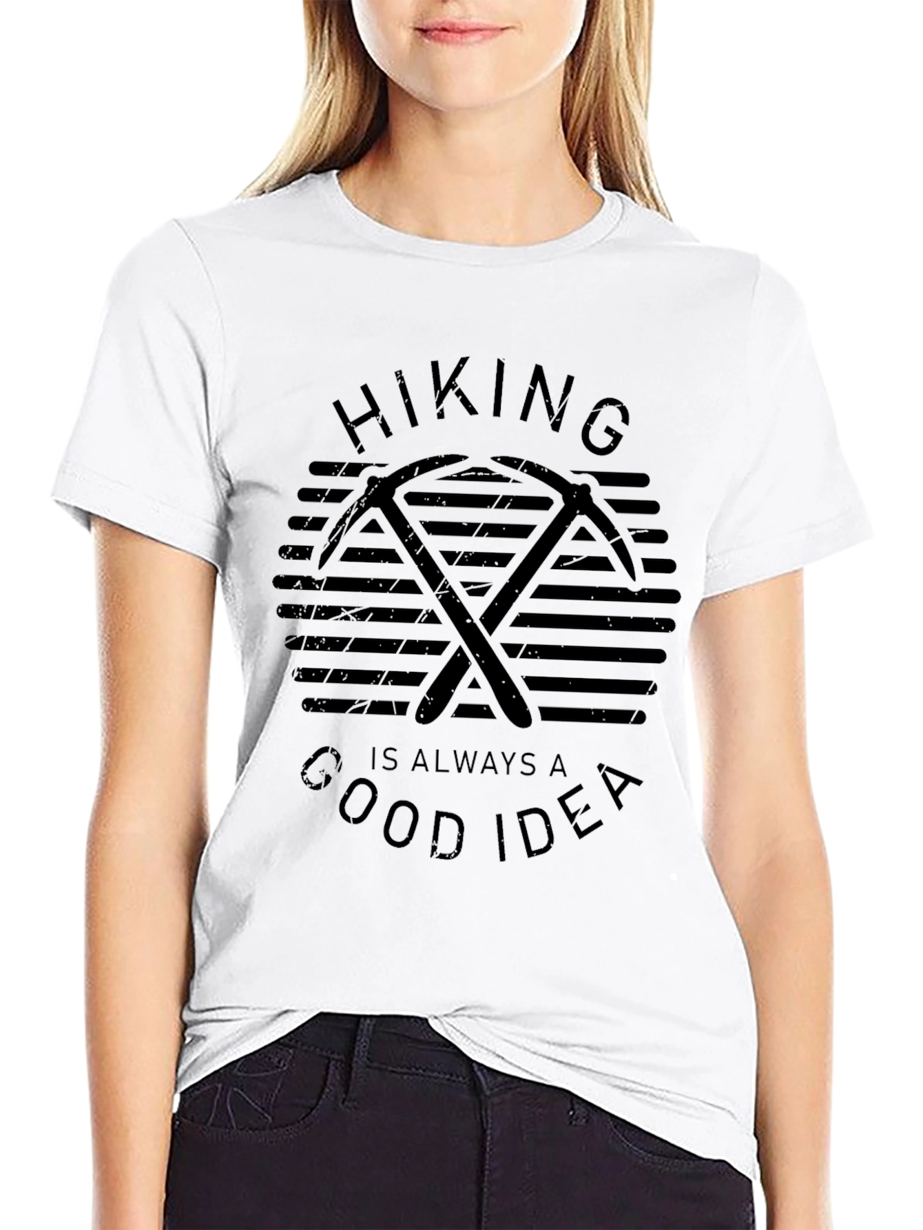 Hiking is Always a Good Idea Graphic T-Shirt