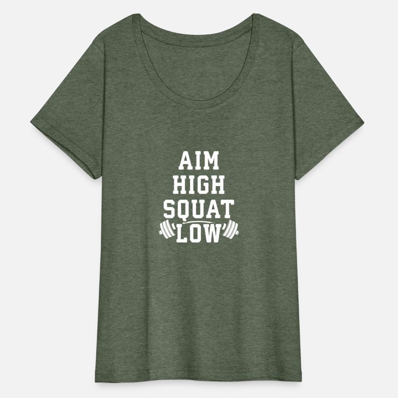 aim high squat low