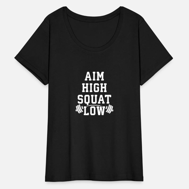 aim high squat low