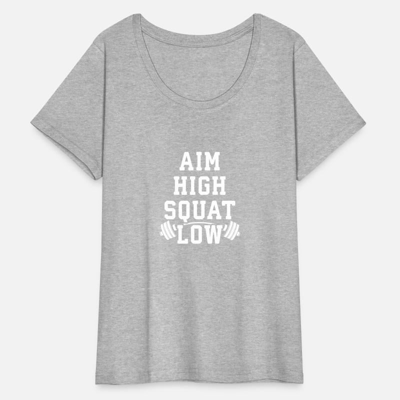 aim high squat low