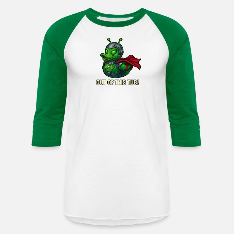 Alien Rubber Duck Superhero – "Out of This Tub!"