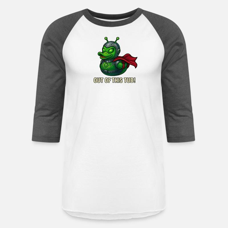 Alien Rubber Duck Superhero – "Out of This Tub!"
