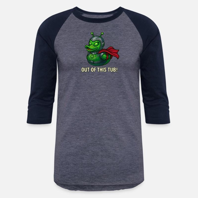Alien Rubber Duck Superhero – "Out of This Tub!"