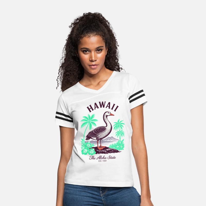 Aloha Palms Retro Tee