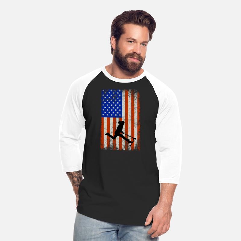 American Flag Freestyle Scootering