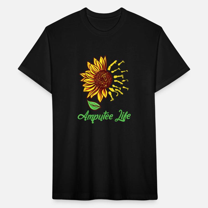 Amputee Humor Flower Life Leg Arm