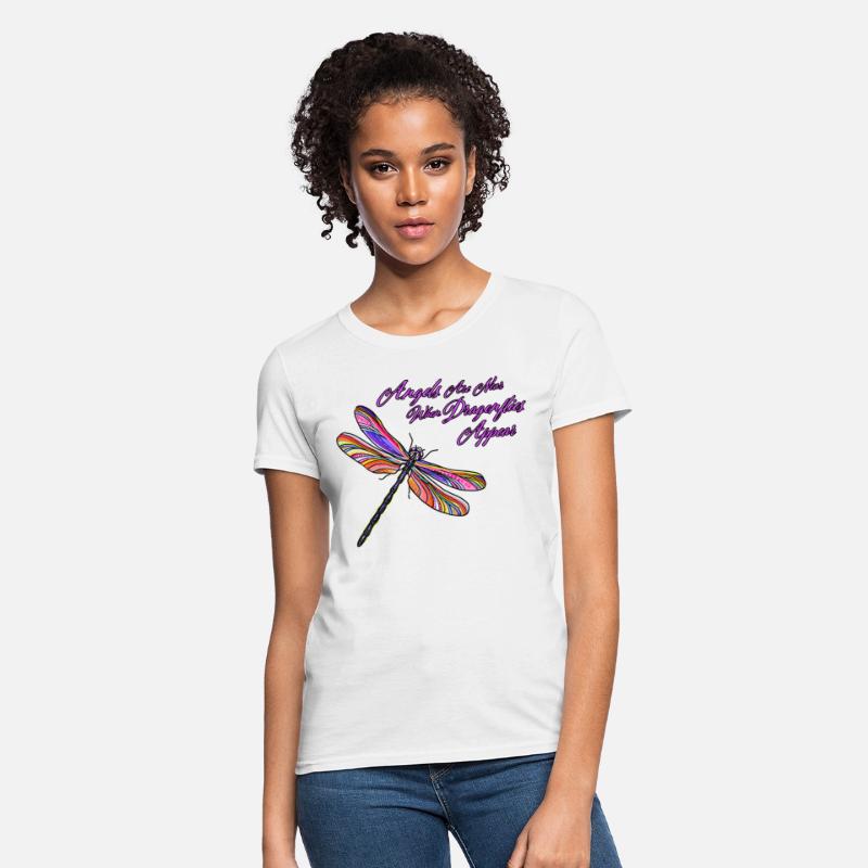 Angels Appear When Dragonflies Are Near -