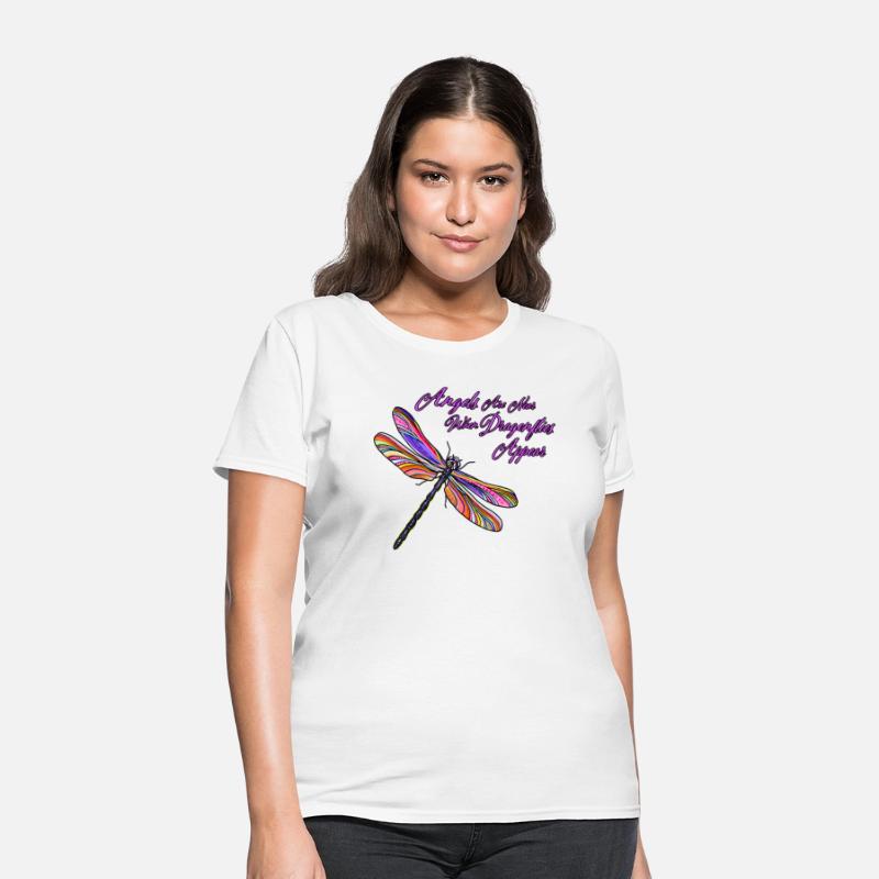 Angels Appear When Dragonflies Are Near -