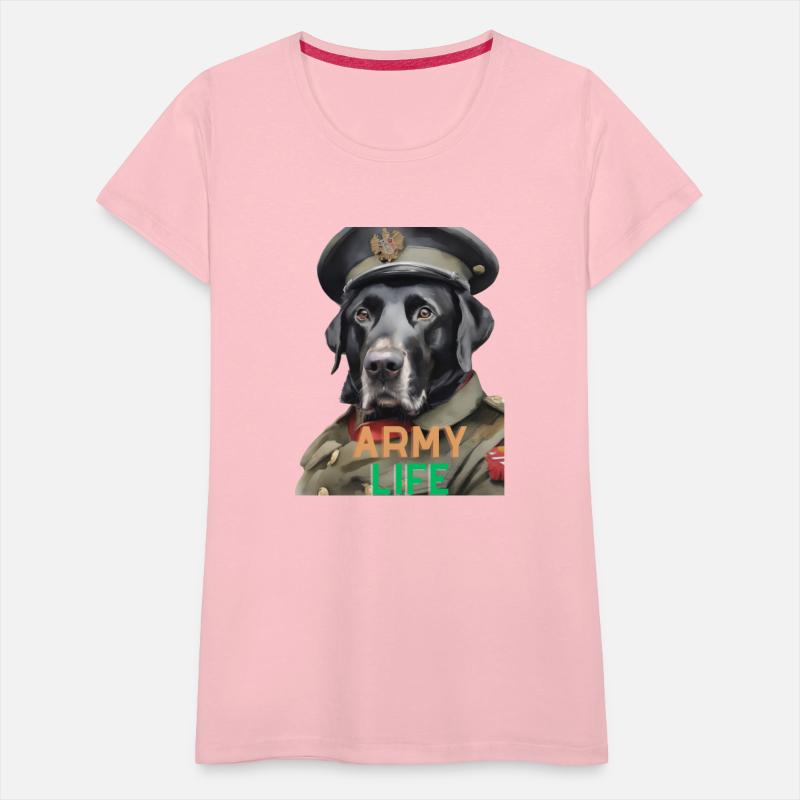Army Life Black Labrador