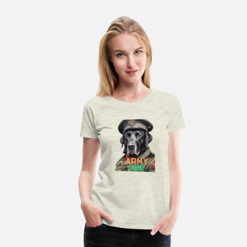 Army Life Black Labrador
