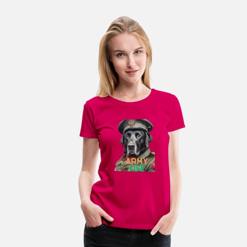 Army Life Black Labrador