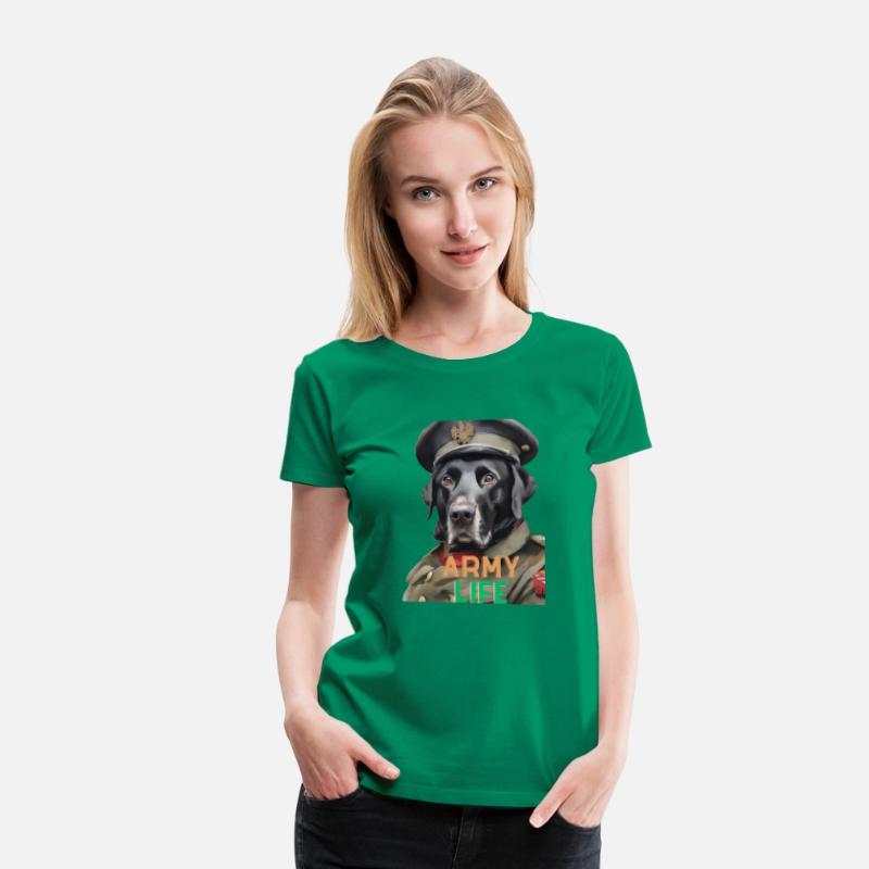 Army Life Black Labrador