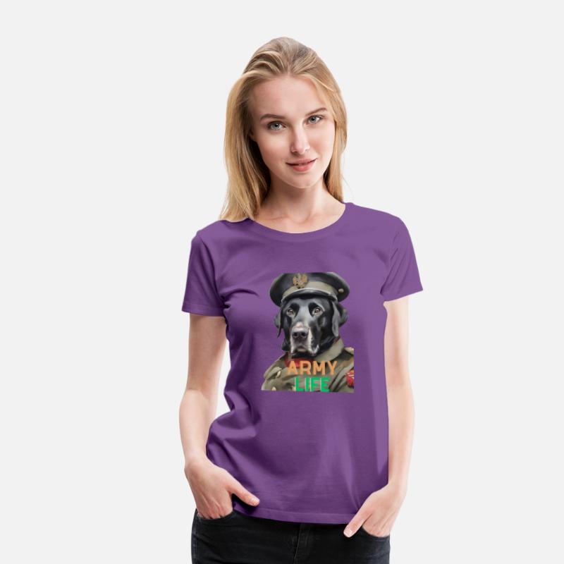 Army Life Black Labrador