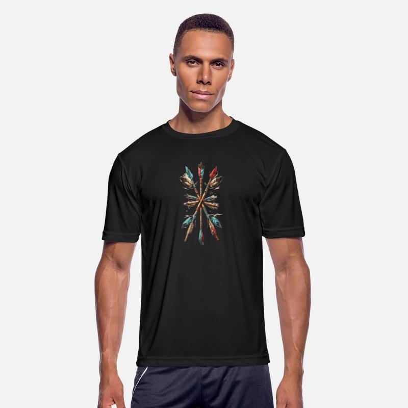 Arrowhead Heritage: Native American Arrows T-Shirt