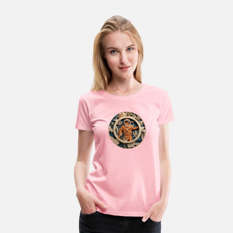 Astronaut Time Travel Circle Gift