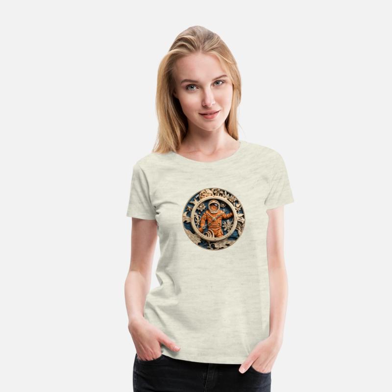Astronaut Time Travel Circle Gift