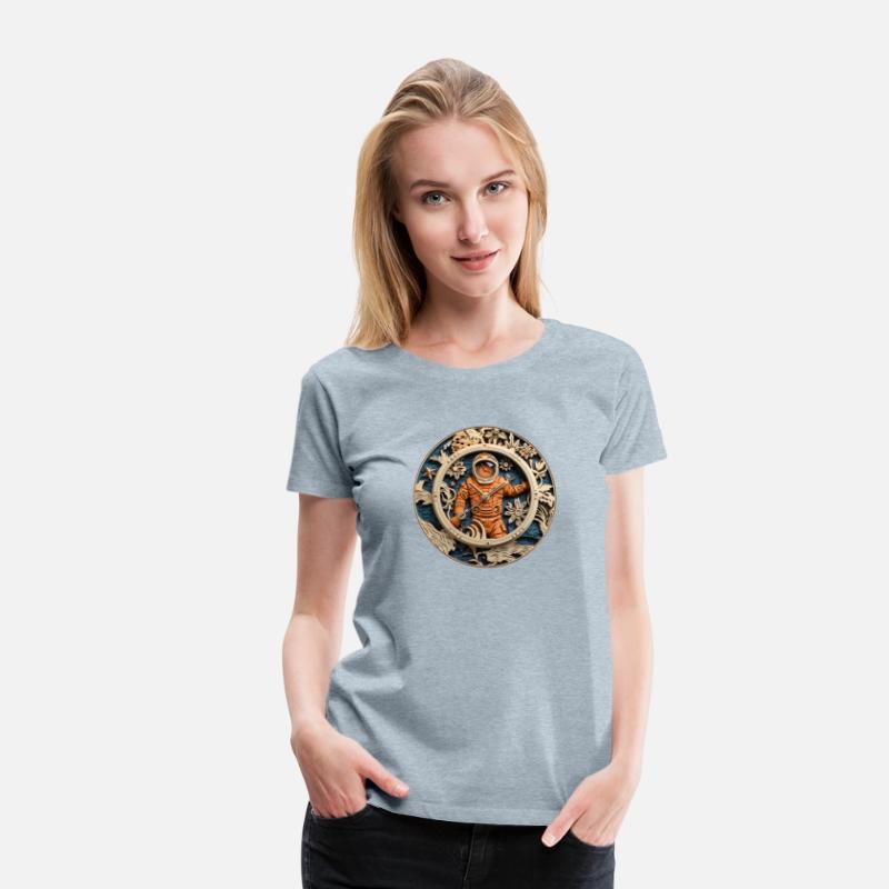 Astronaut Time Travel Circle Gift