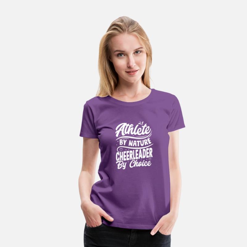 Athlete By Nature Chearleader By Choice Cheer Chee