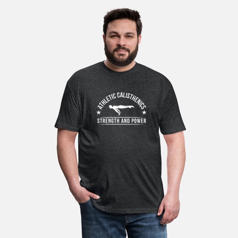 athletic calisthenics power and strength t shirt