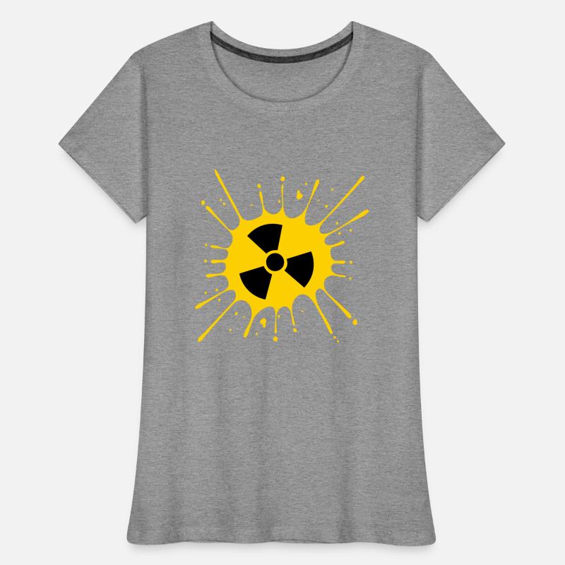 atomic symbol radioactive warning caution note rad