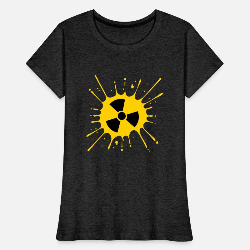atomic symbol radioactive warning caution note rad