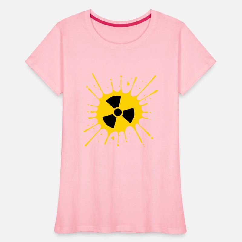 atomic symbol radioactive warning caution note rad