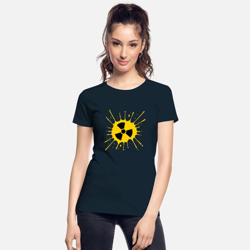 atomic symbol radioactive warning caution note rad