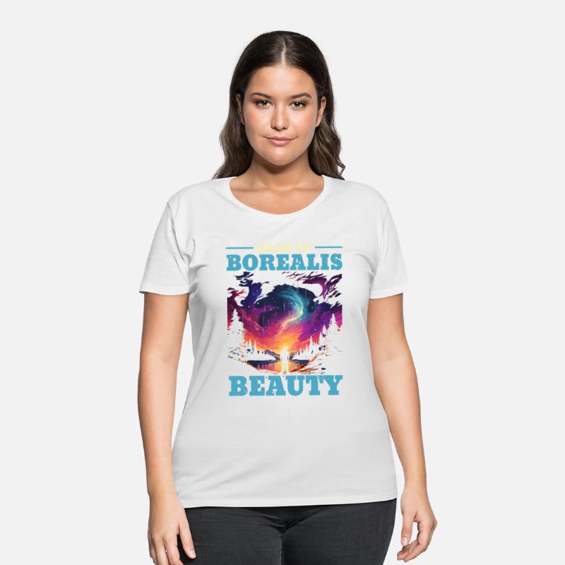 Aurora Borealis Dark Sky Nature Light Display